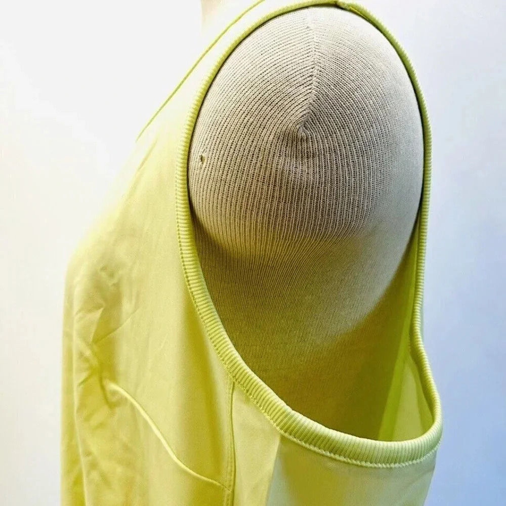 NWT TEK GEAR Women Sleeveless Pullover Round Neck Drawstring Green Dress Large - Picture 5 of 11